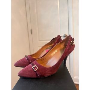 Tahari Suede Pump Heels Size 8.5